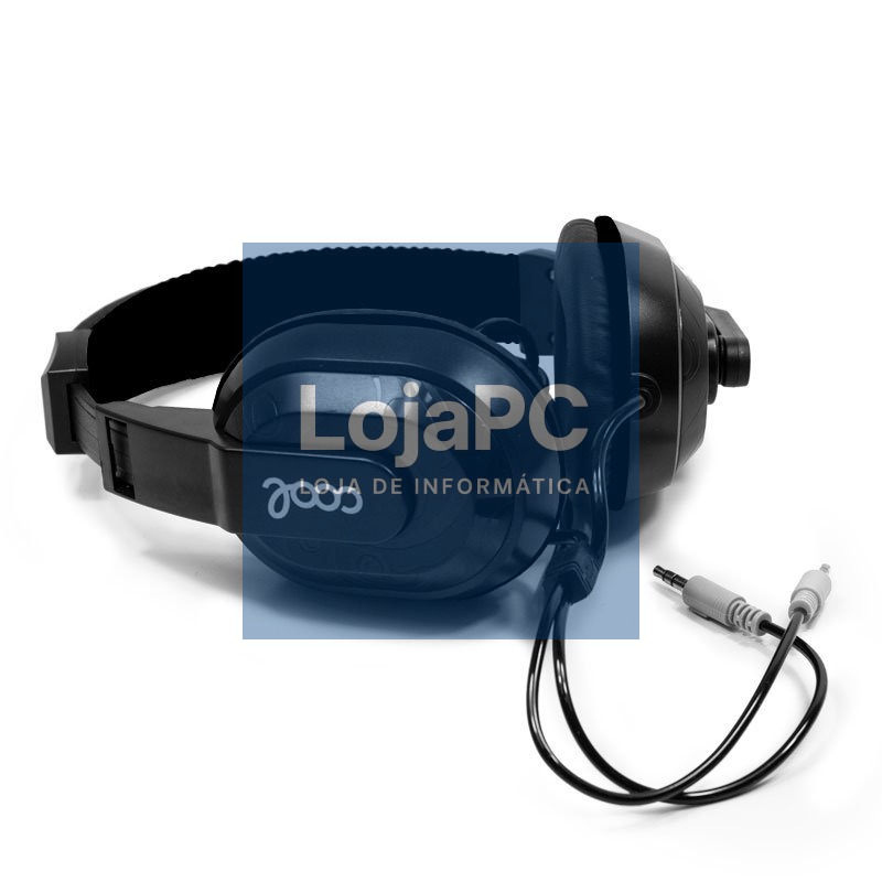 Stereo Office Headphones COOL Dublin with microphone Black — imagem 2