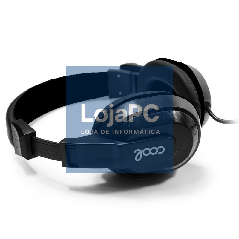 Stereo Office Headphones COOL Dublin with microphone Black — imagem 4