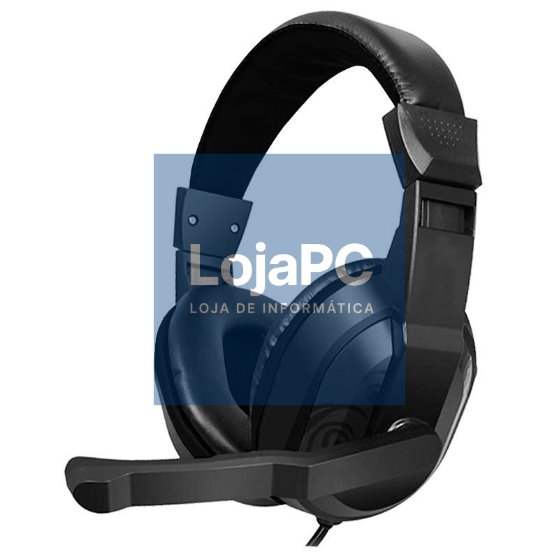 Stereo Office Headphones COOL Dublin with microphone Black