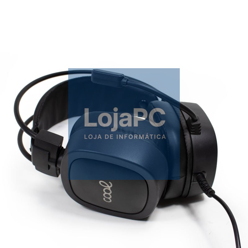 Stereo PC / PS4 / PS5 / Xbox Gaming Headphones COOL Houston Lighting + Adapt. Audio — imagem 2
