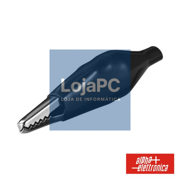 PINÇA CROCODILO 36.5MM ISOLADA PRETA