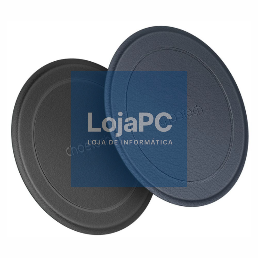 Conjunto de 2 Placas Adesivas P/ Carregamento QI MagLeap