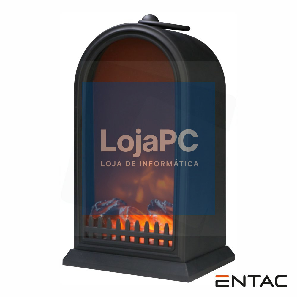 Lareira Decorativa LED a pilhas 25cm ENTAC