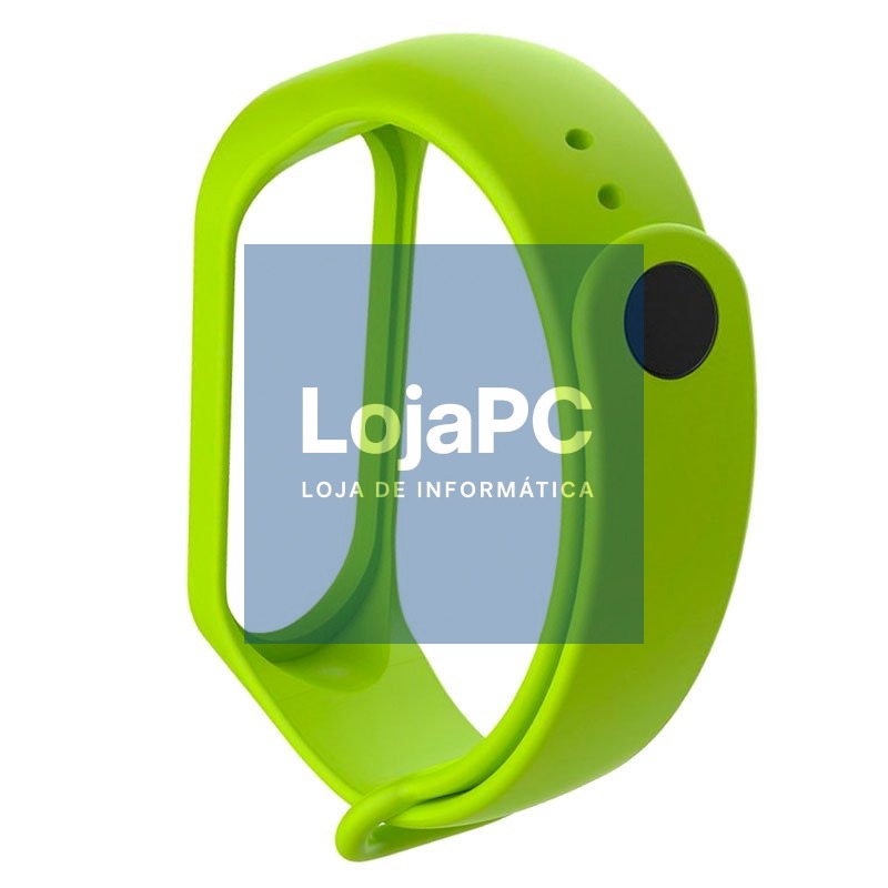 Strap COOL for Xiaomi Mi Band 5 / 6 / 7 / Amazfit Band 5 Smooth Green — imagem 3