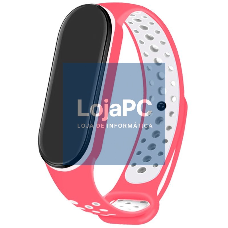 Strap COOL for Xiaomi Mi Band 5 / 6 / 7 / Amazfit Band 5 Sport Fuchsia
