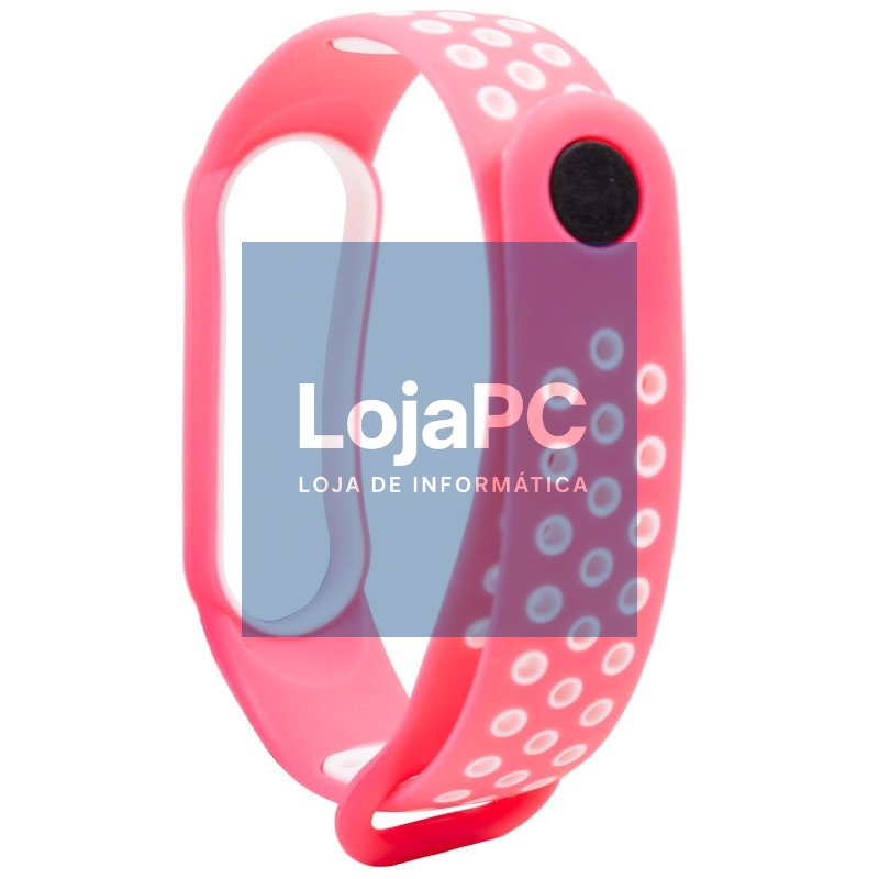Strap COOL for Xiaomi Mi Band 5 / 6 / 7 / Amazfit Band 5 Sport Fuchsia — imagem 3