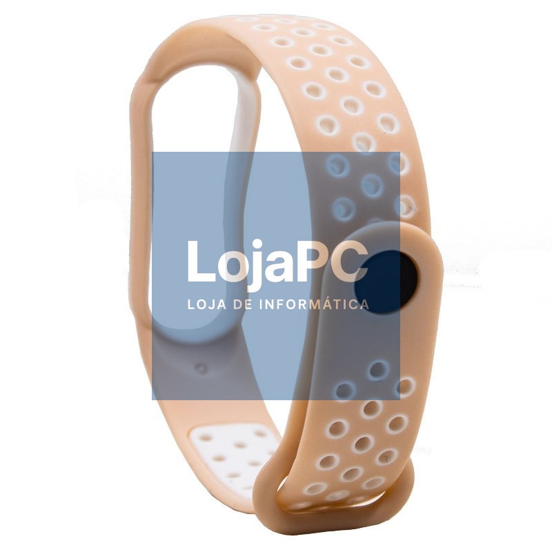 Strap COOL for Xiaomi Mi Band 5 / 6 / 7 / Amazfit Band 5 Sport Pastel Pink — imagem 3