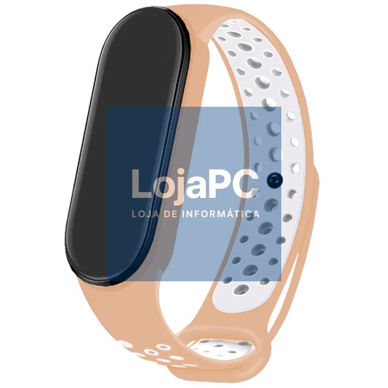 Strap COOL for Xiaomi Mi Band 5 / 6 / 7 / Amazfit Band 5 Sport Pastel Pink
