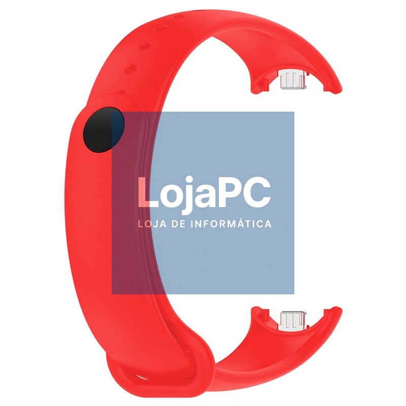 Strap COOL for Xiaomi Smart Band 8 / Band 9 / Band 10 Smooth Red — imagem 4