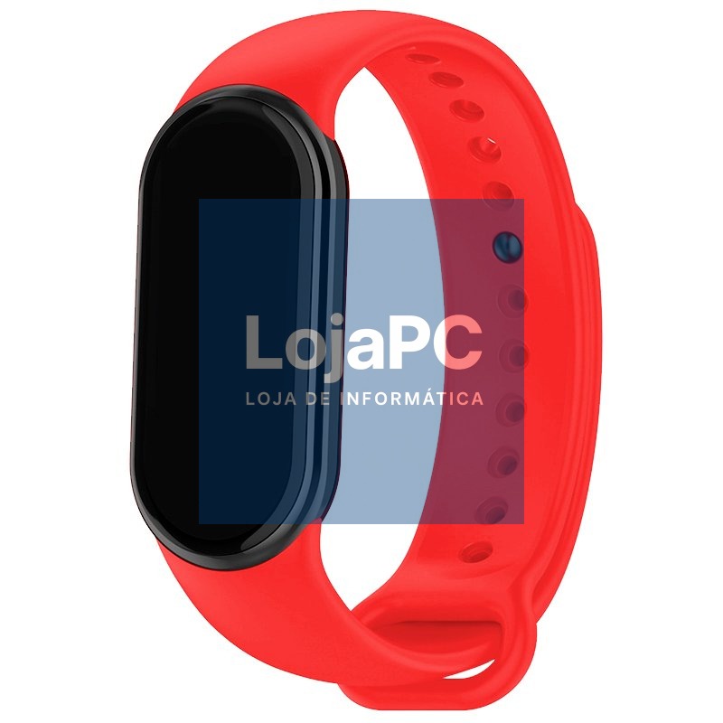 Strap COOL for Xiaomi Smart Band 8 / Band 9 / Band 10 Smooth Red