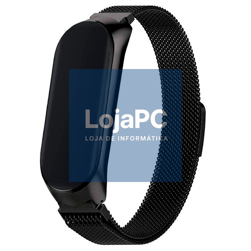 Strap COOL for Xiaomi Smart Band 8 Metal Black — imagem 3