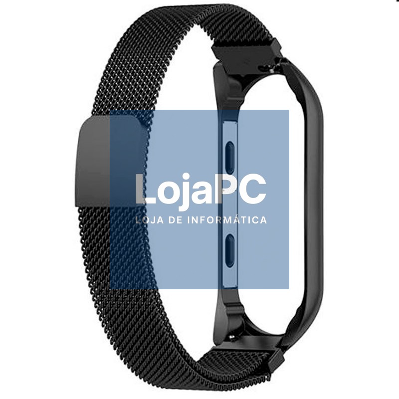 Strap COOL for Xiaomi Smart Band 8 Metal Black — imagem 2