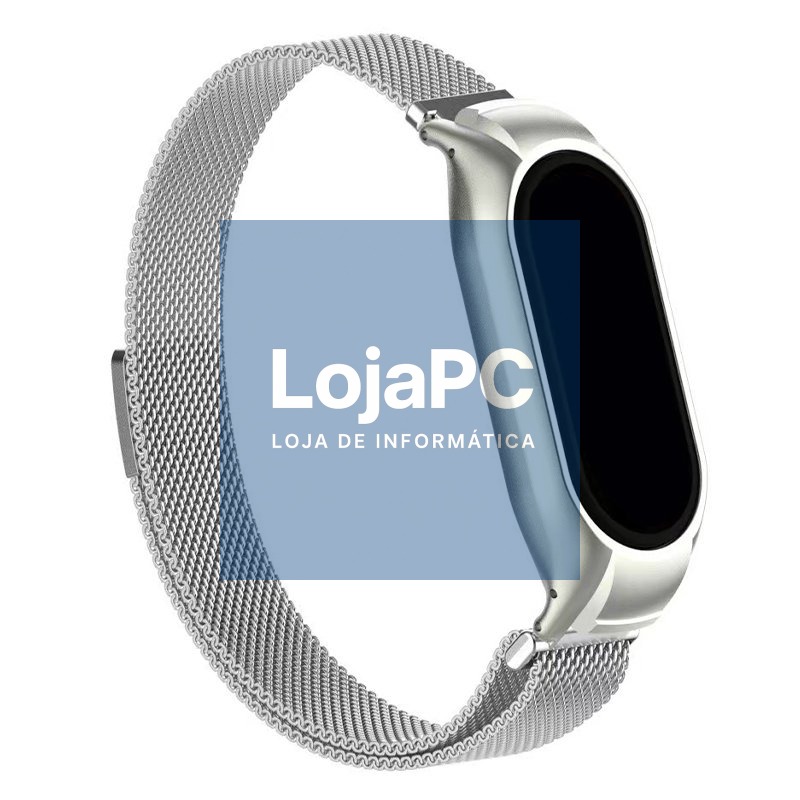 Strap COOL for Xiaomi Smart Band 8 Metal Silver