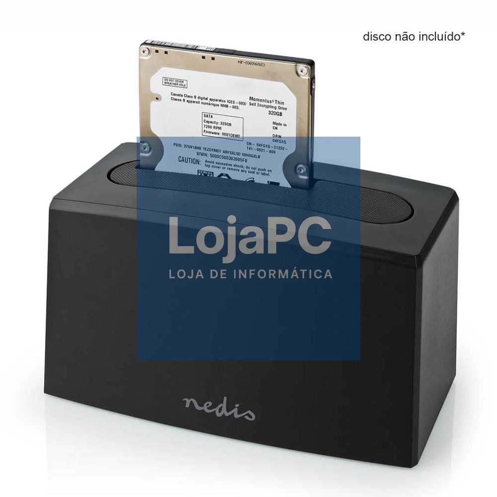 Docking Station P/ Discos Rígidos USB 3.2