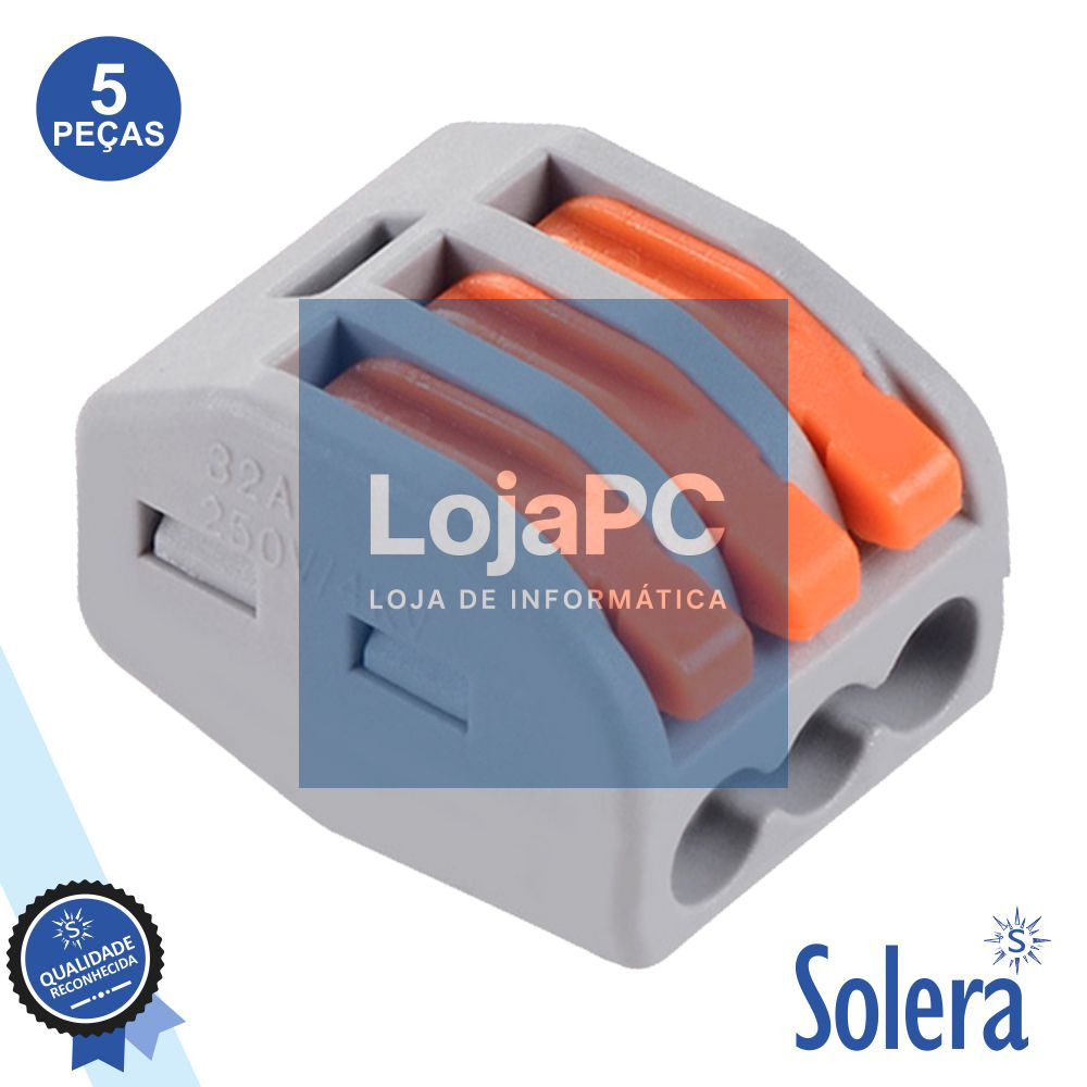 LIGADOR TORIX 3 CONDUTORES 2.5-4MM 5X SOLERA
