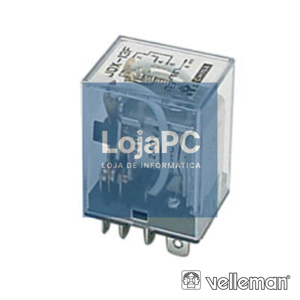 RELÉ 12VDC INVERSOR QUADRIPOLAR 3A/220V