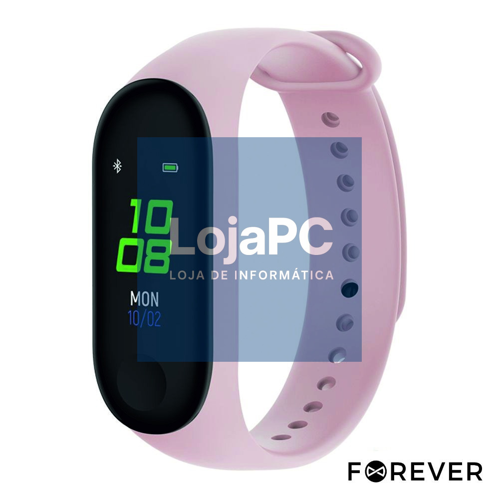 SmartBand Multifunções Monitor Cardíaco BT V5.0 Android iOS