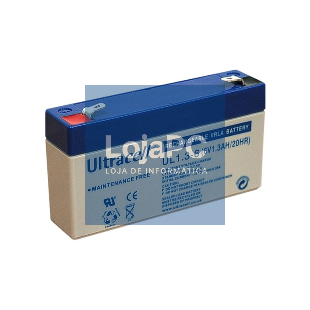 BATERIA CHUMBO 6V 1.3A