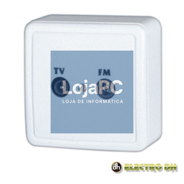 TOMADA ENCASTRAR TV/FM EDH