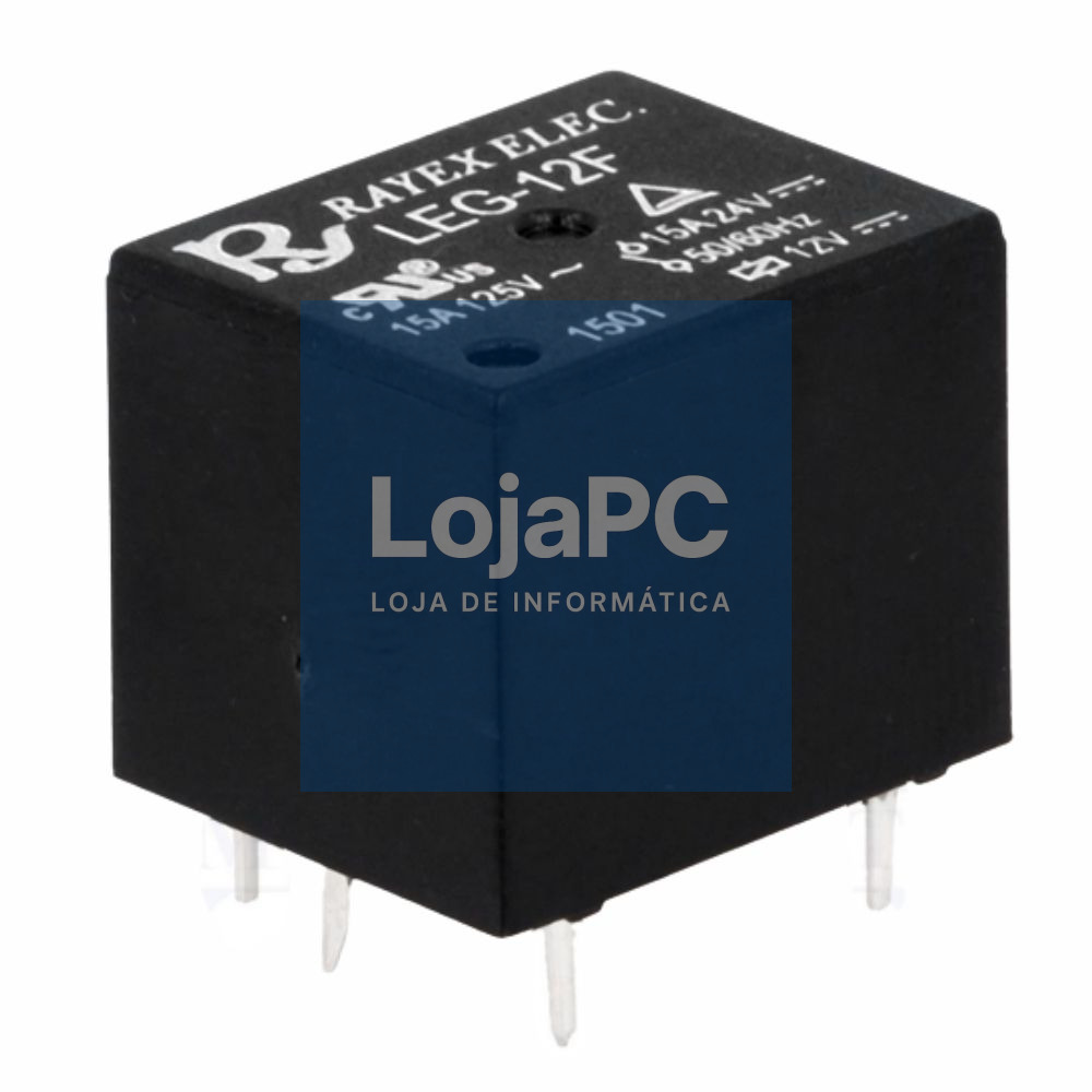 Relé 12VDC SPDT 15A