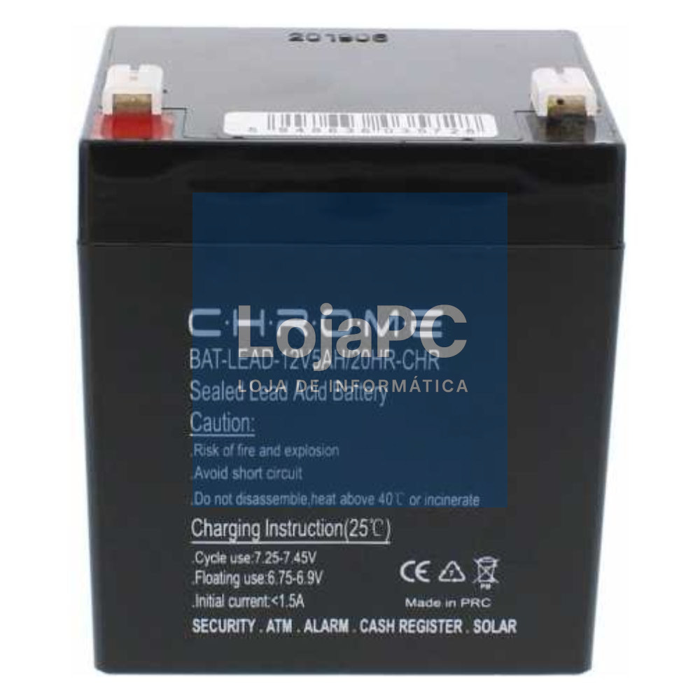 Bateria Chumbo 12V 5A