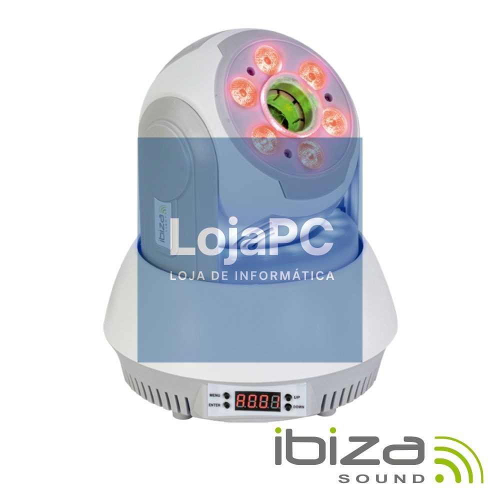 Moving Head 40W 4 Em 1 Wash/Laser DMX Mic IBIZA