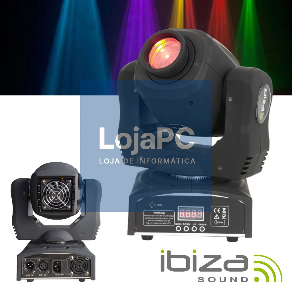 Moving Head Mini RGBW DMX IBIZA