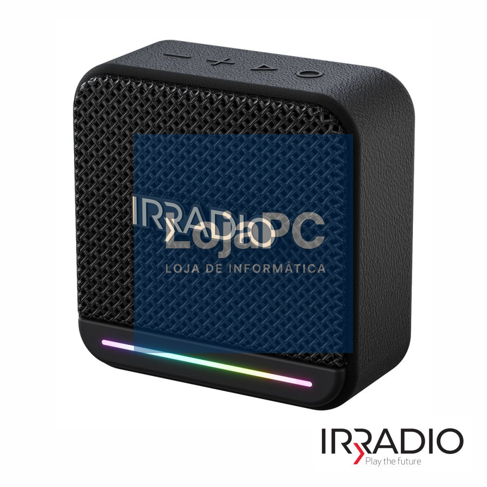 Coluna Bluetooth Portátil 15W USB/BT/TWS LED RGB IRRADIO