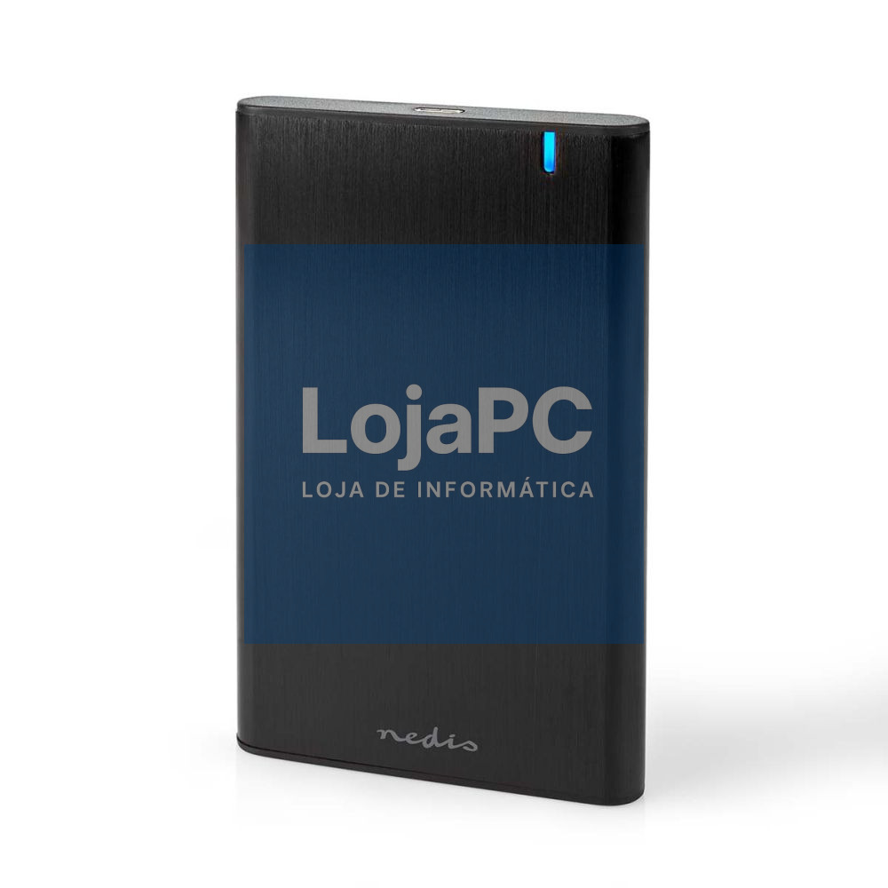 Caixa P/ Discos Rígidos HDD 2.5" SATA USB-C 3.1 Gen1 NEDIS