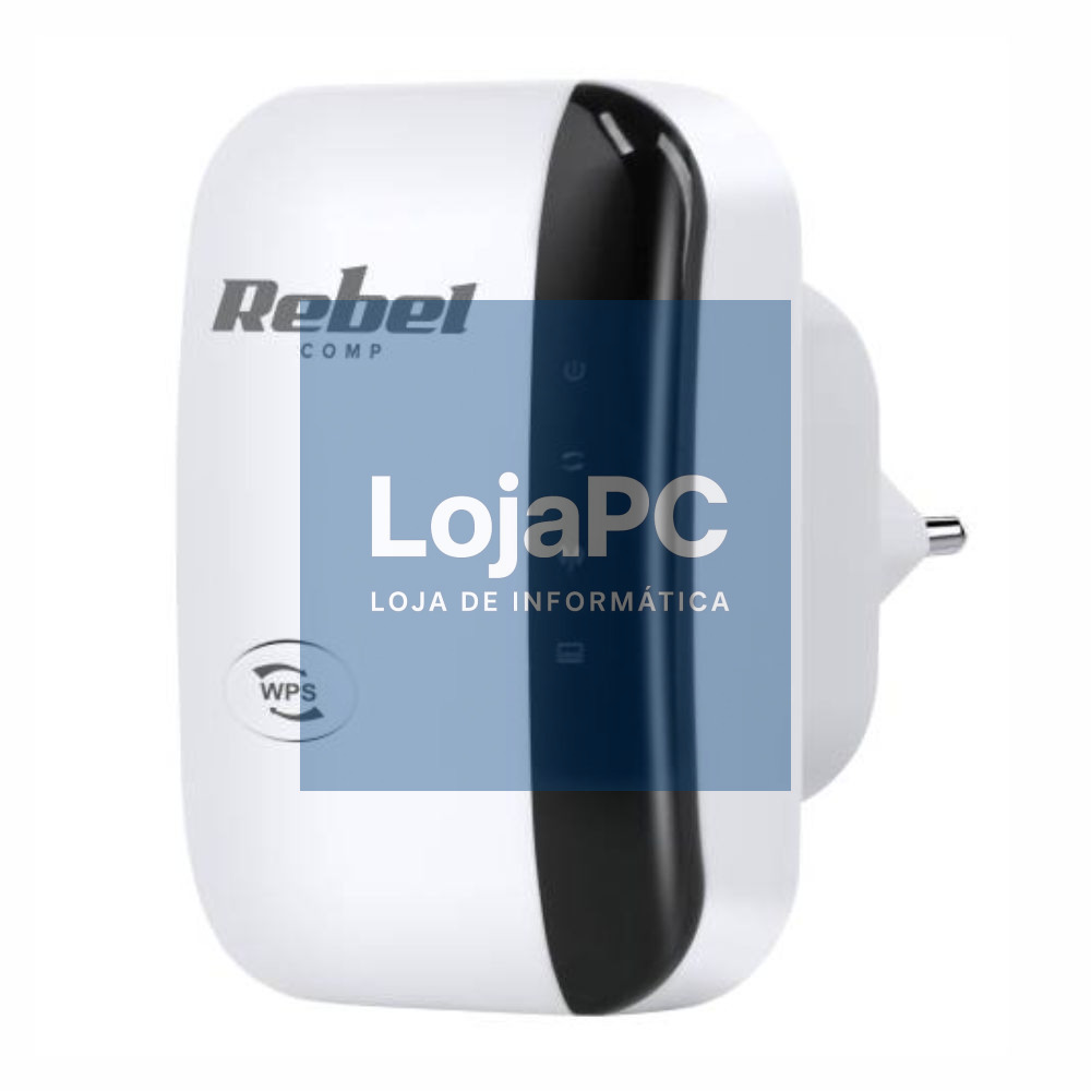 Repetidor Sinal Wifi 2.4GHz 300Mbps Tomada RJ45 WPS