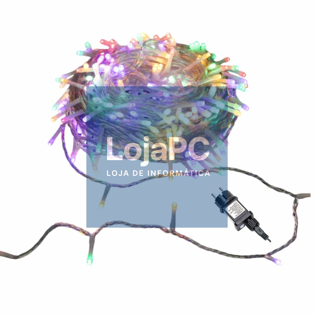 Luzes de Natal 200 LED RGBY 20mm IP44