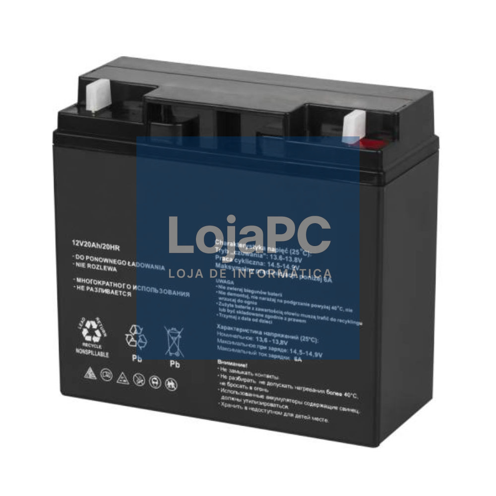 Bateria Chumbo 12V 20Ah