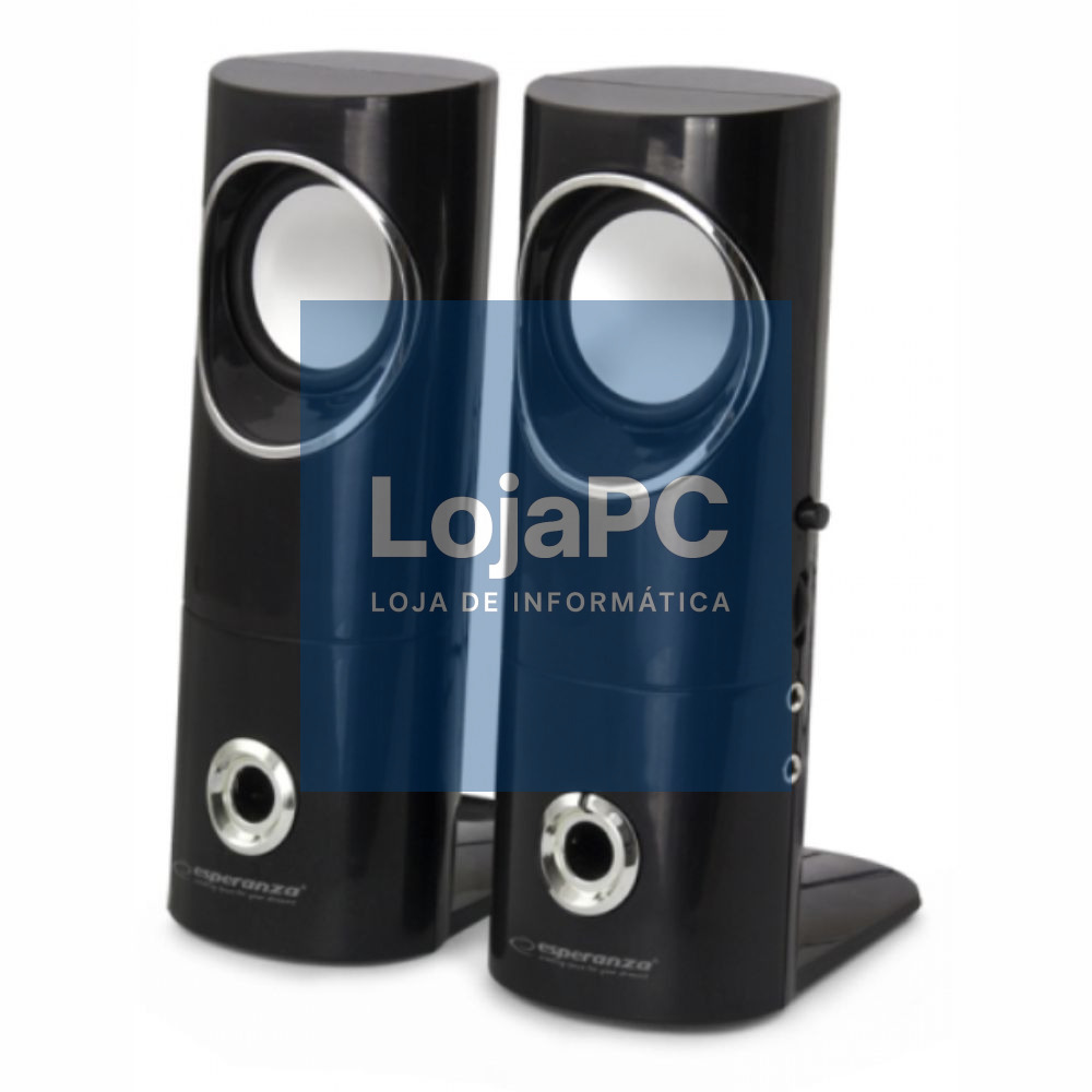 Conjunto 2 Colunas PC 2.0 2x3W USB