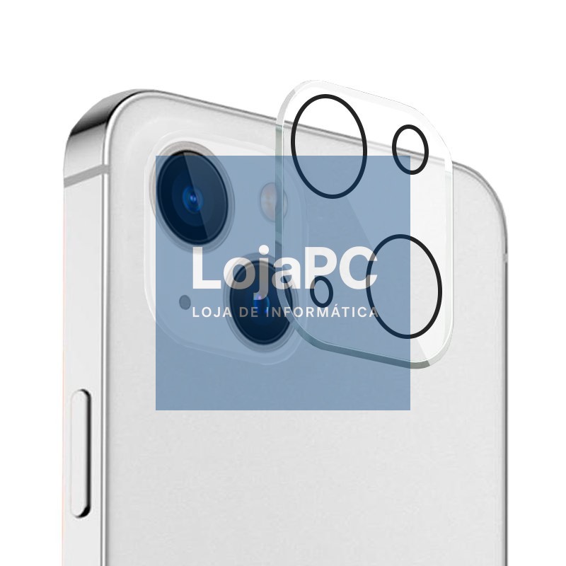 Tempered Glass Protector COOL for iPhone 14 / 14 Plus Camera