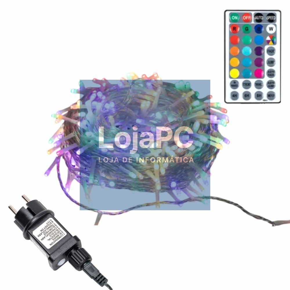 Luzes de Natal 300 LED 6W RGBY IP44
