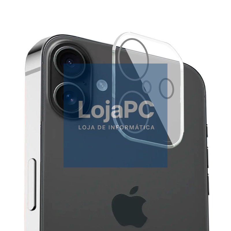 Tempered Glass Protector COOL for iPhone 16 / 16 Plus Camera