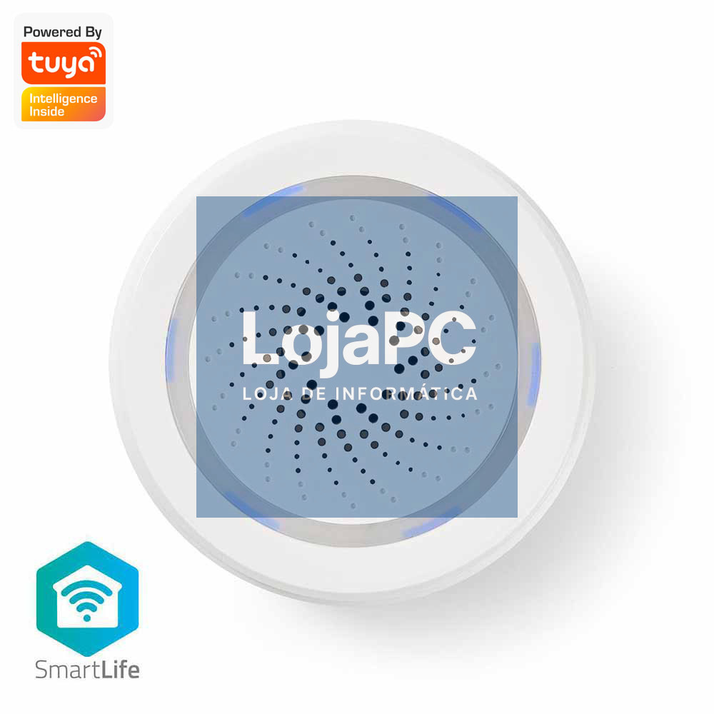 Sirene Inteligente SmartLife Wi-Fi 85dB