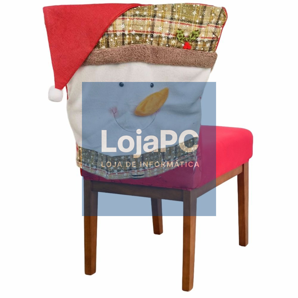 Capa De Natal P/ Cadeiras 48x50cm