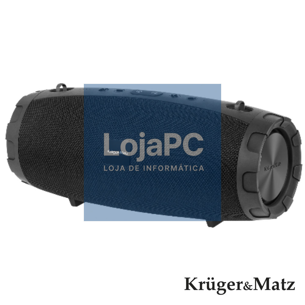 Coluna Bluetooth Portátil 2x6W+18W USB/SD/Aux KRUGER MATZ