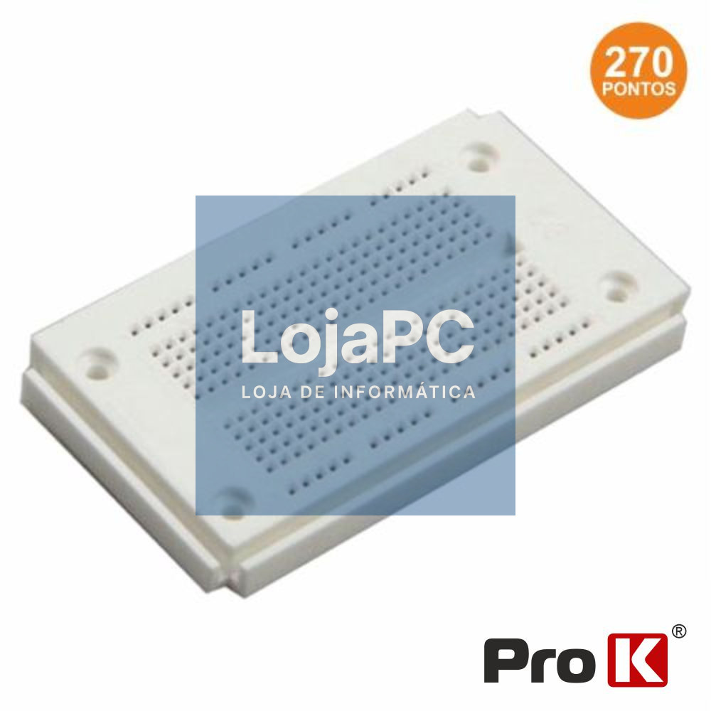 PLACA DE ENSAIO MULTIFUNÇÕES C/ 270 PONTOS PROK