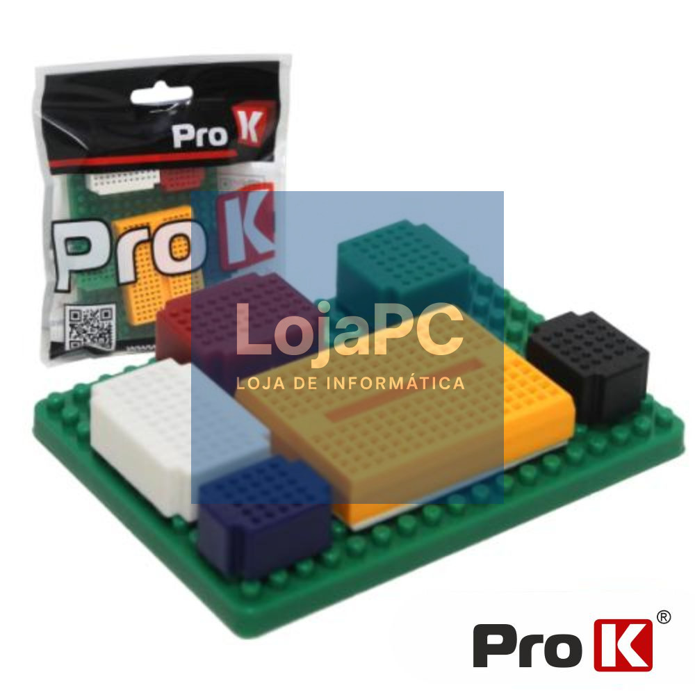 PLACA DE ENSAIO MULTIFUNÇÕES C/ 355 PONTOS 6 MÓDULOS PROK