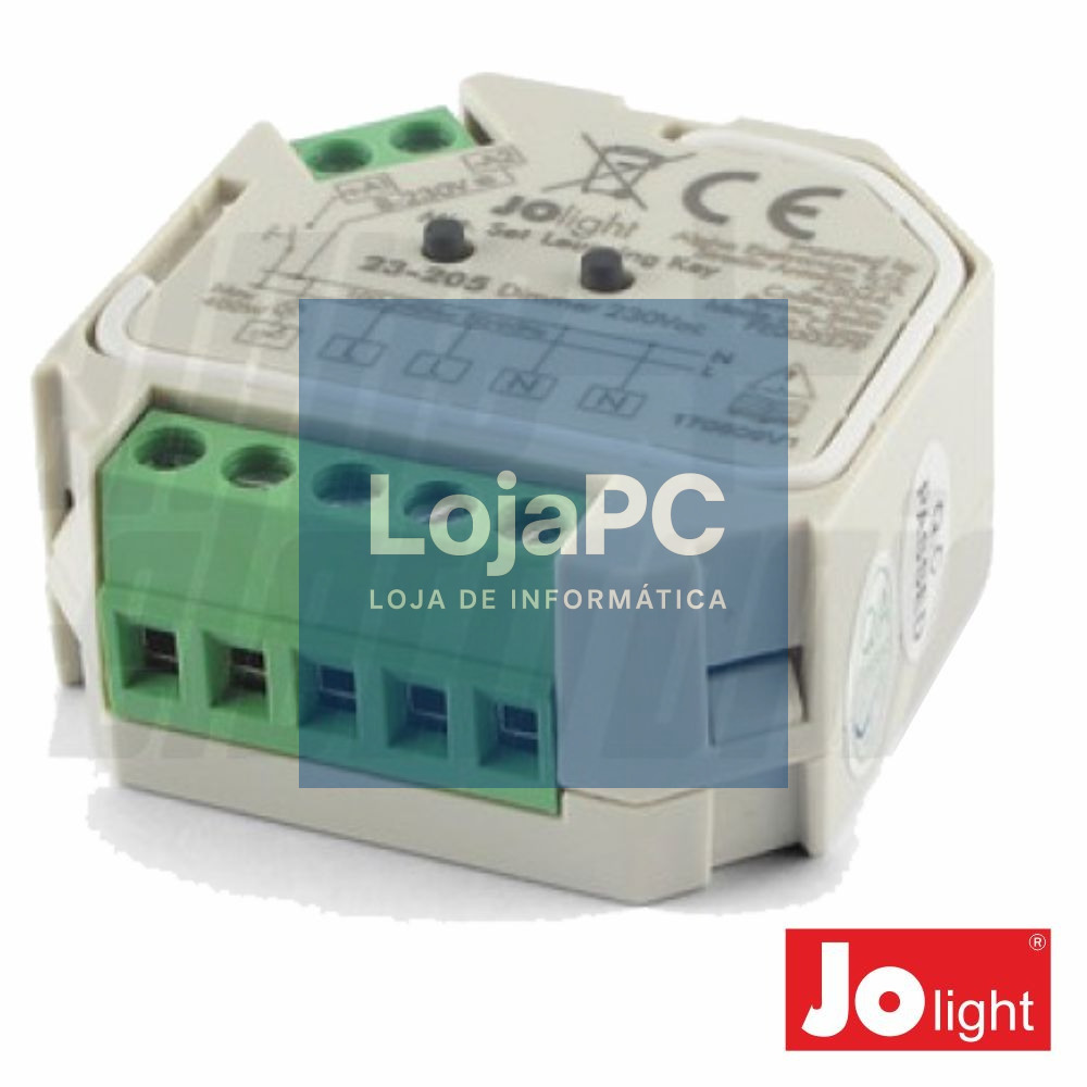REGULADOR FLUXO LUMINOSO DIMMER RF 230VAC 400W JOLIGHT