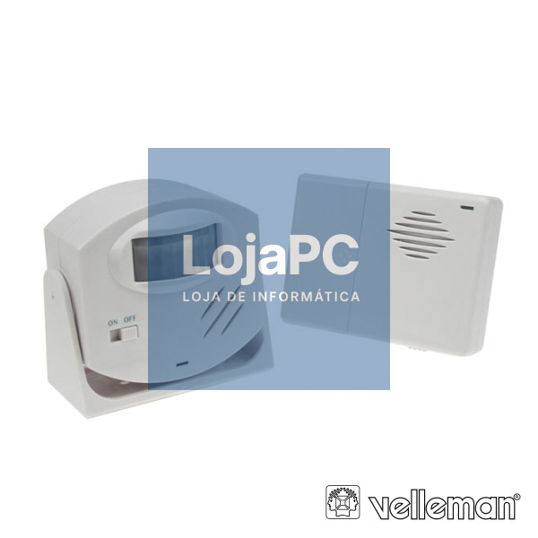 ALARME C/ SENSOR MOVIMENTOS PIR VELLEMAN
