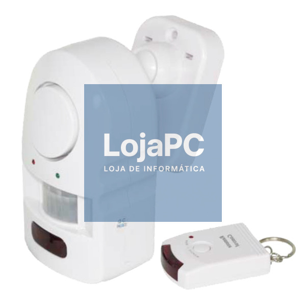 ALARME C/ SENSOR MOVIMENTOS PIR E COMANDO