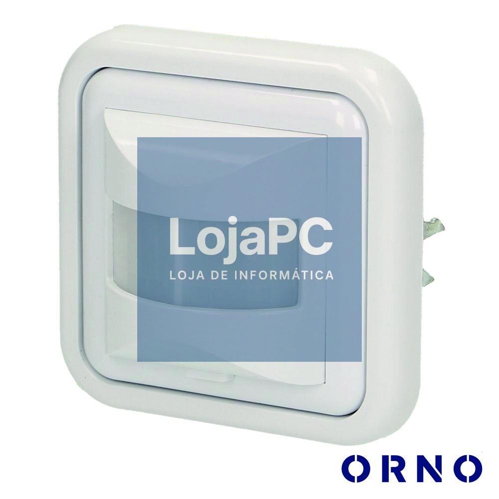 Detector De Movimentos Pir P/ Encastrar Branco ORNO