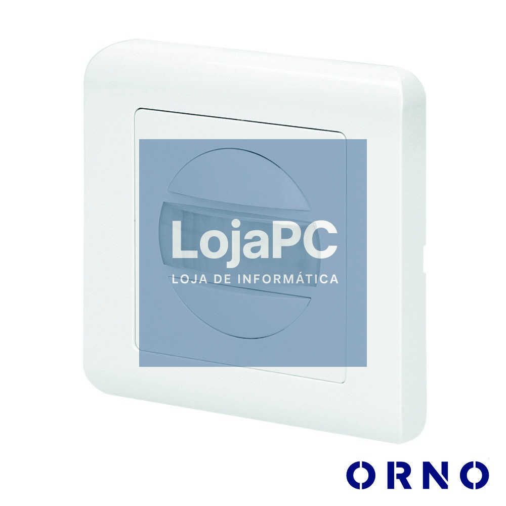 Detector De Movimentos Pir P/ Encastrar Branco ORNO