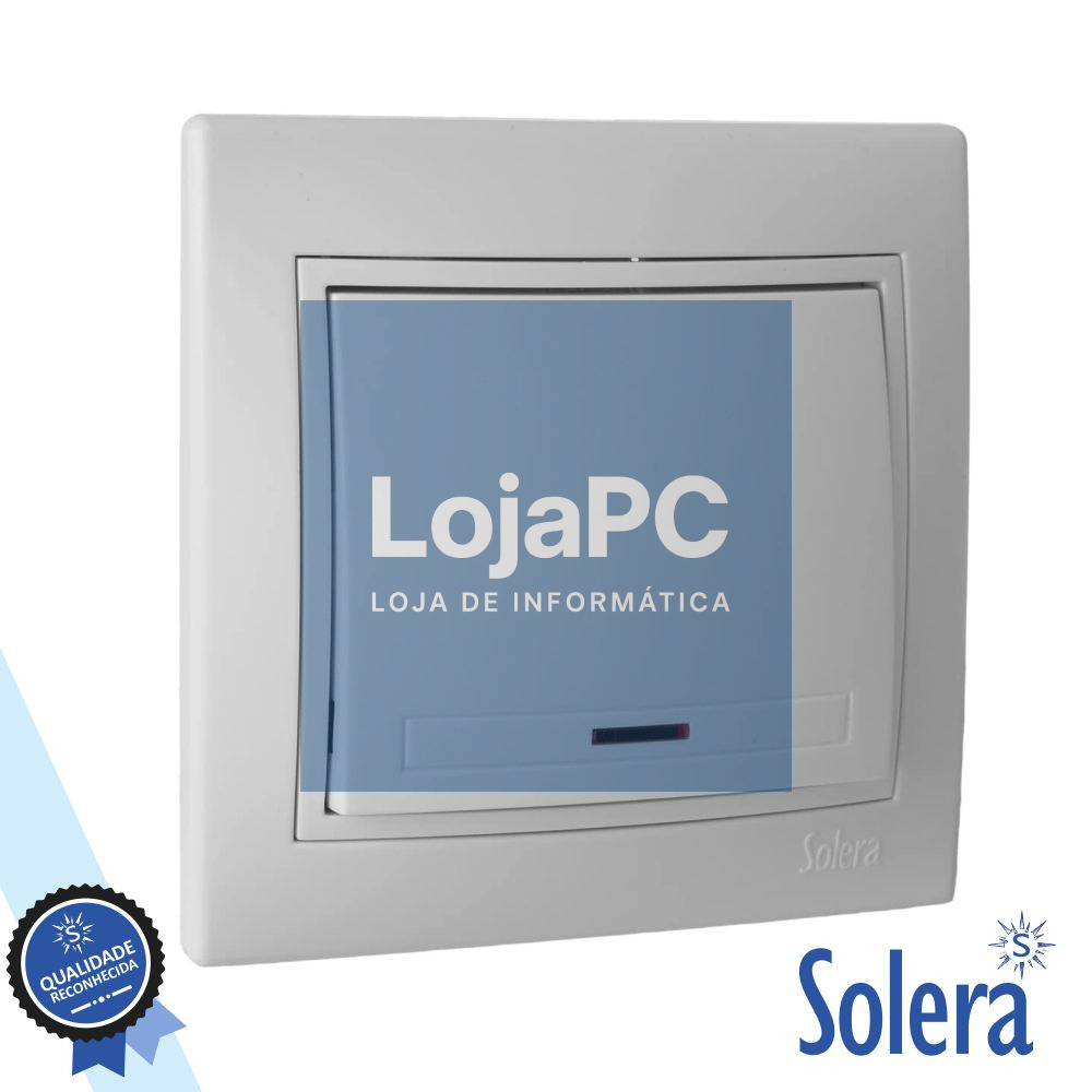 Interruptor Parede Encastrar 10A 250V SOLERA
