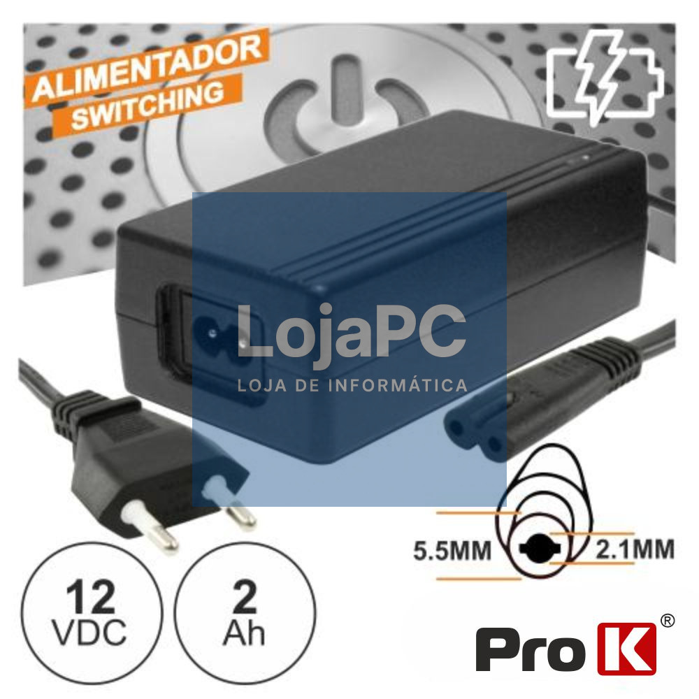 ALIMENTADOR SWITCHING 12V 2A PROK