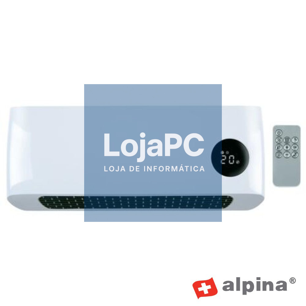 Aquecedor Termoventilador De Parede 1000/2000W ALPINA