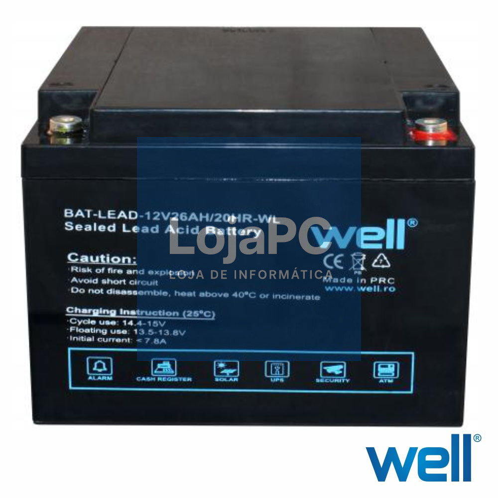 BATERIA CHUMBO 12V 26A